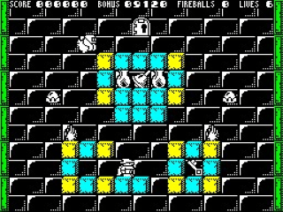 Solomon's Key screenshot 3 for ZX Spectrum